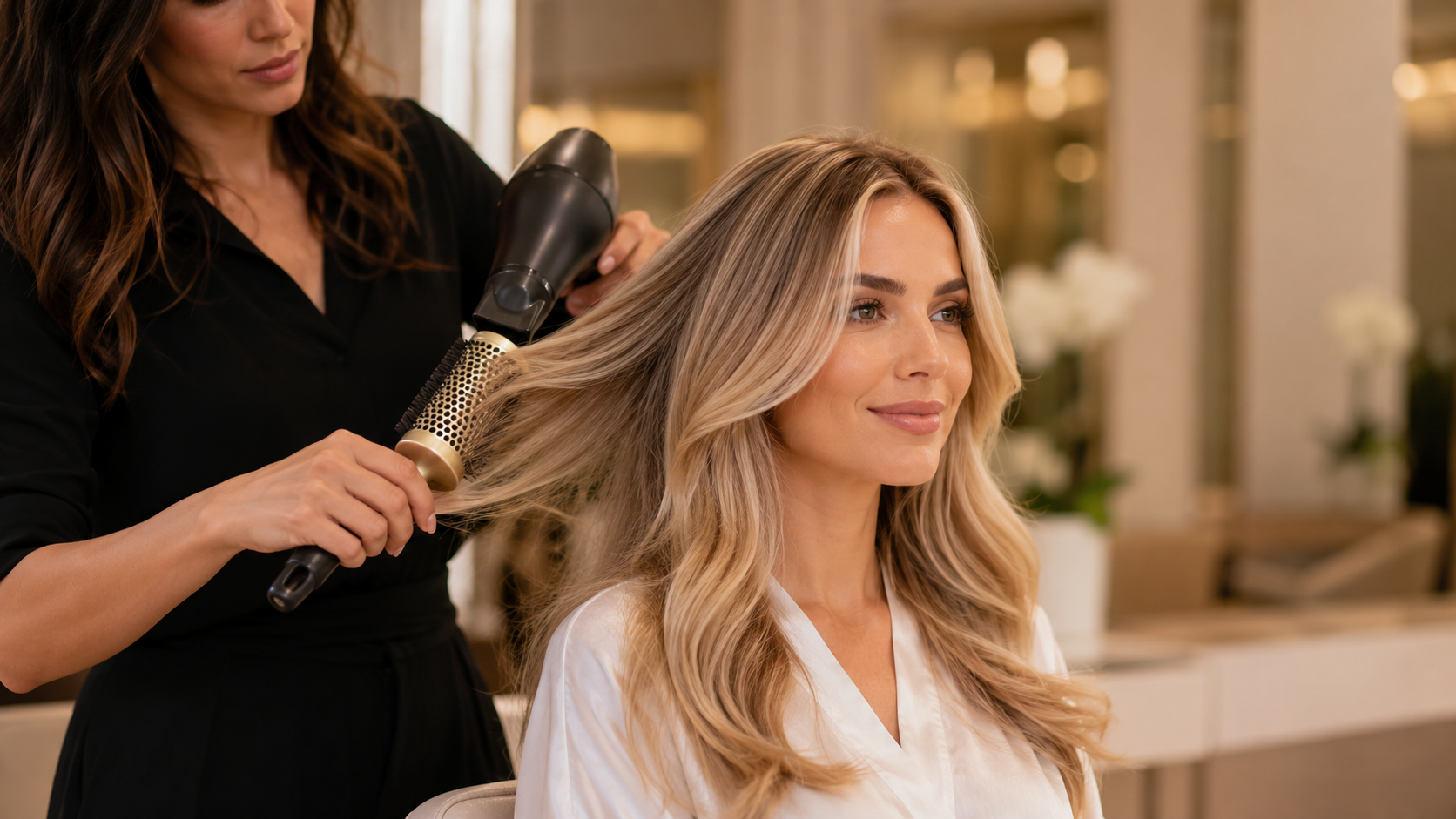 Cabelo e finalização