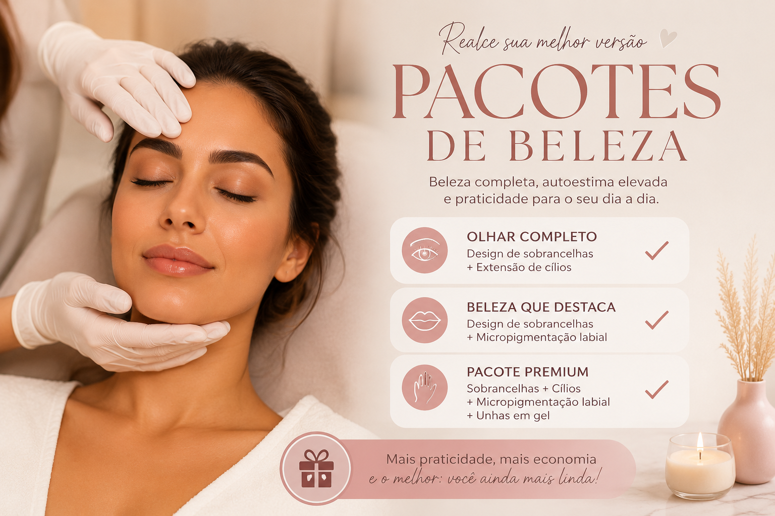 Pacotes de beleza